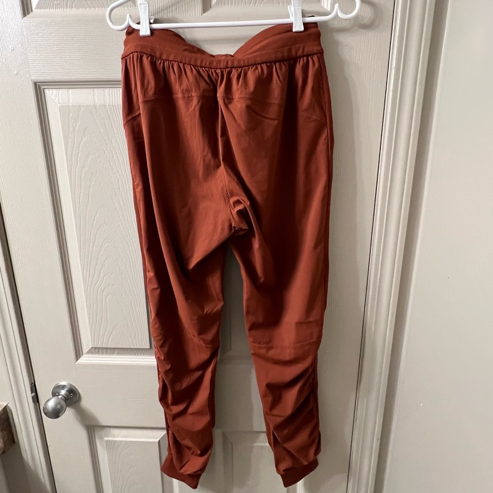 Rust Orange Jogger Pants - Picture 2 of 6